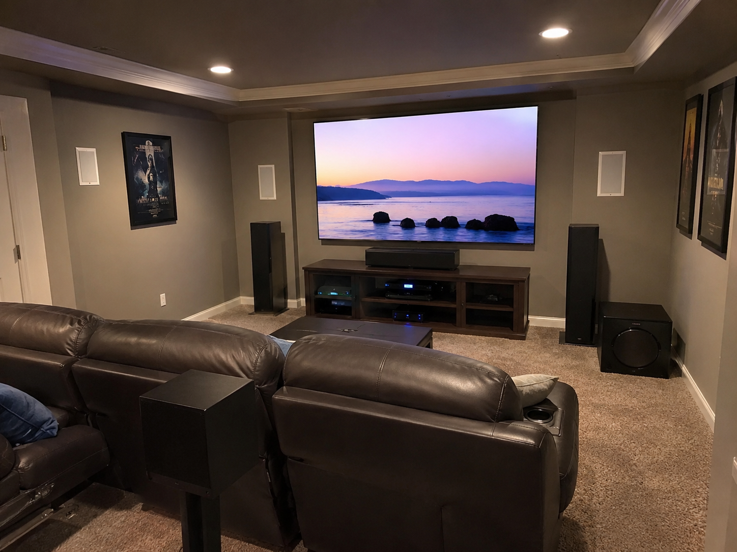 Home Theater Installation by PureShine Handyman Services